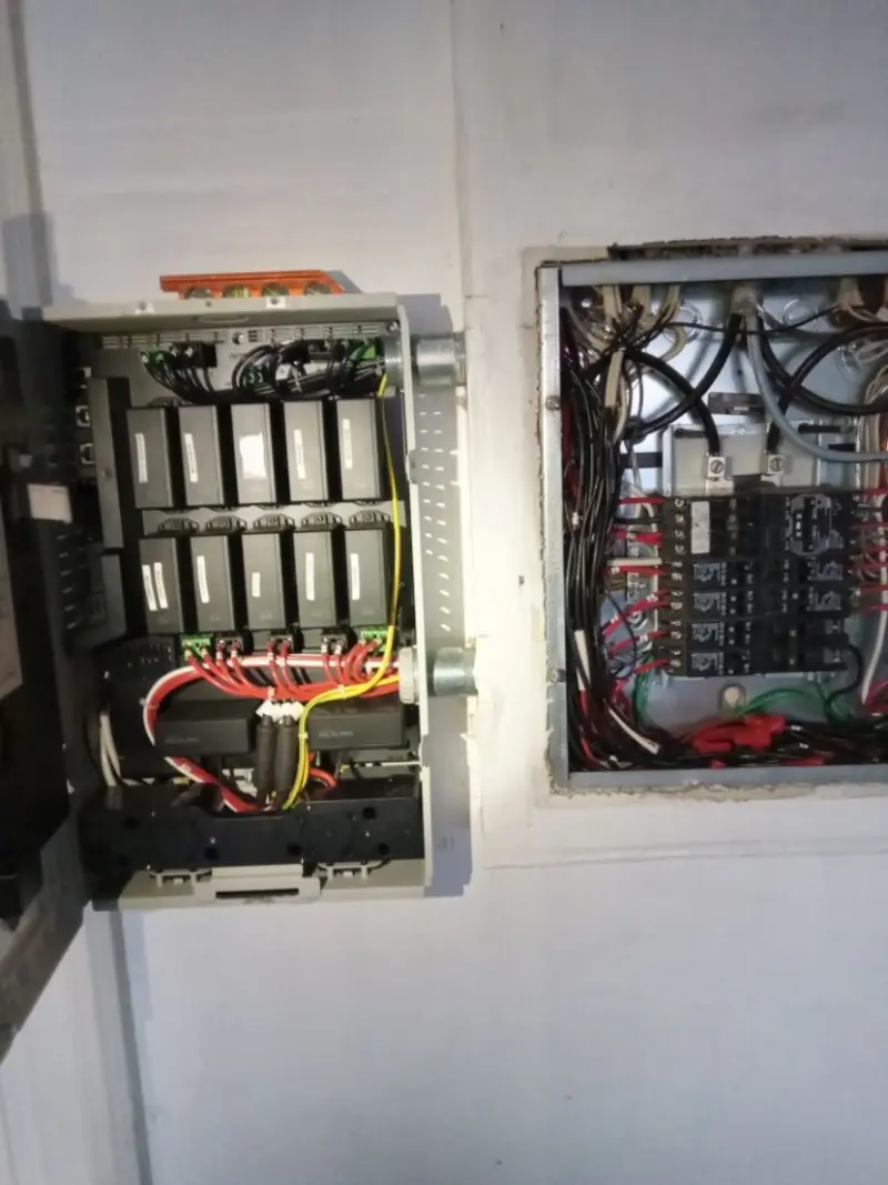 Electrical panel upgrade completed for Indoor Lighting Installation in Racine